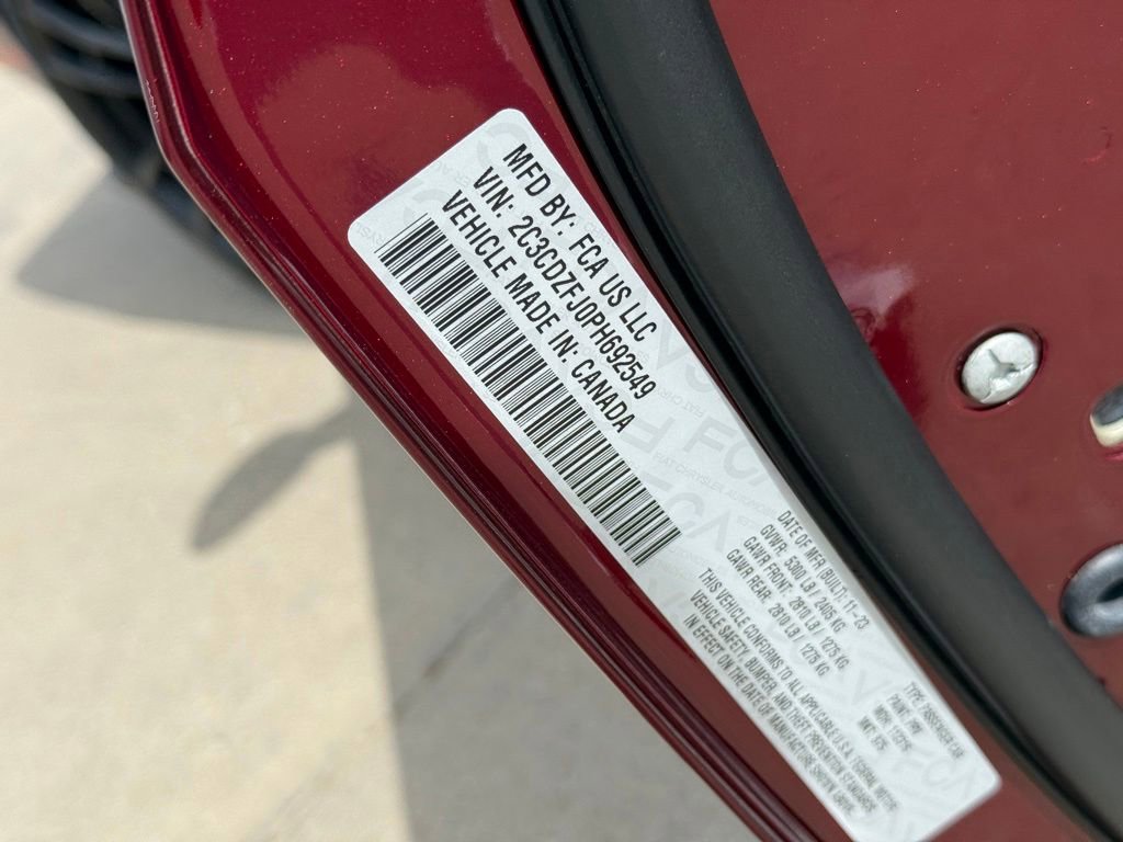 Used 2023 Dodge Challenger R/T Scat Pack w/ Plus Package RWD image 12