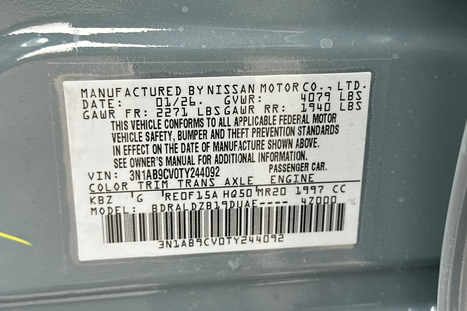 New 2026 Nissan Sentra SV w/ SV Convenience Package FWD image 26