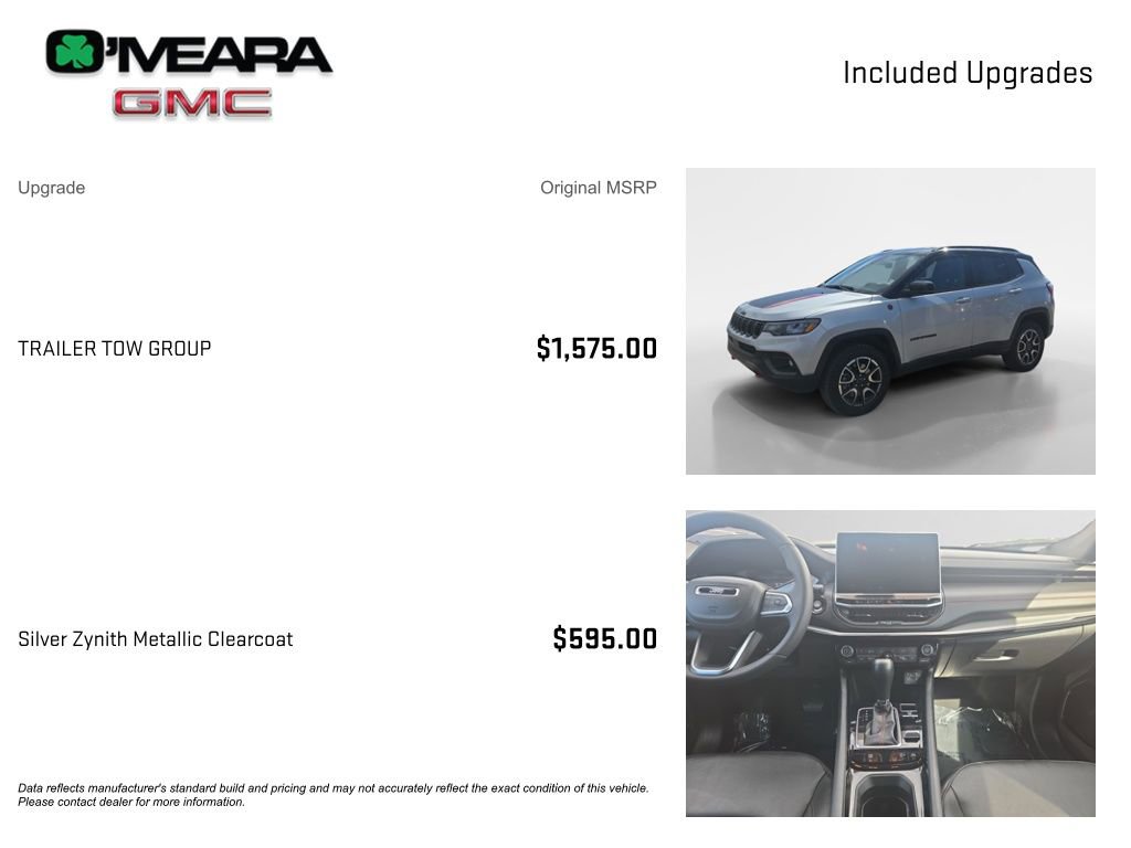 Used 2025 Jeep Compass Trailhawk w/ Trailer Tow Group image 4