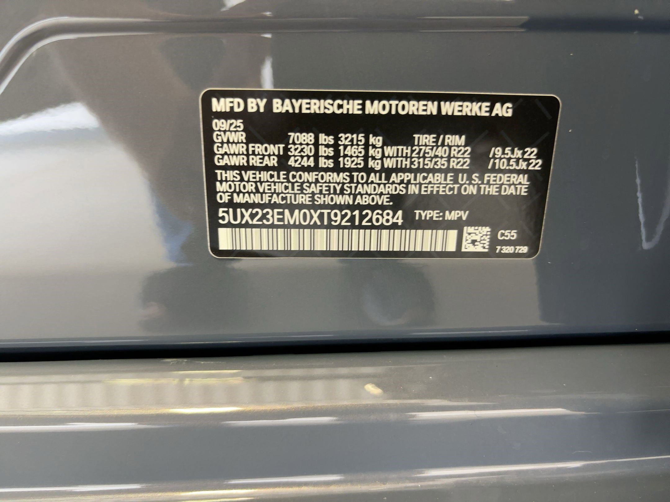 New 2026 BMW X7 xDrive40i image 20