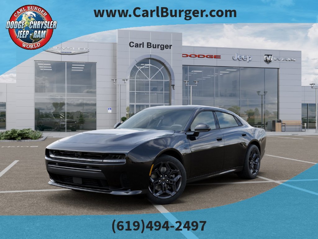 New 2026 Dodge Charger R/T w/ Blacktop Package