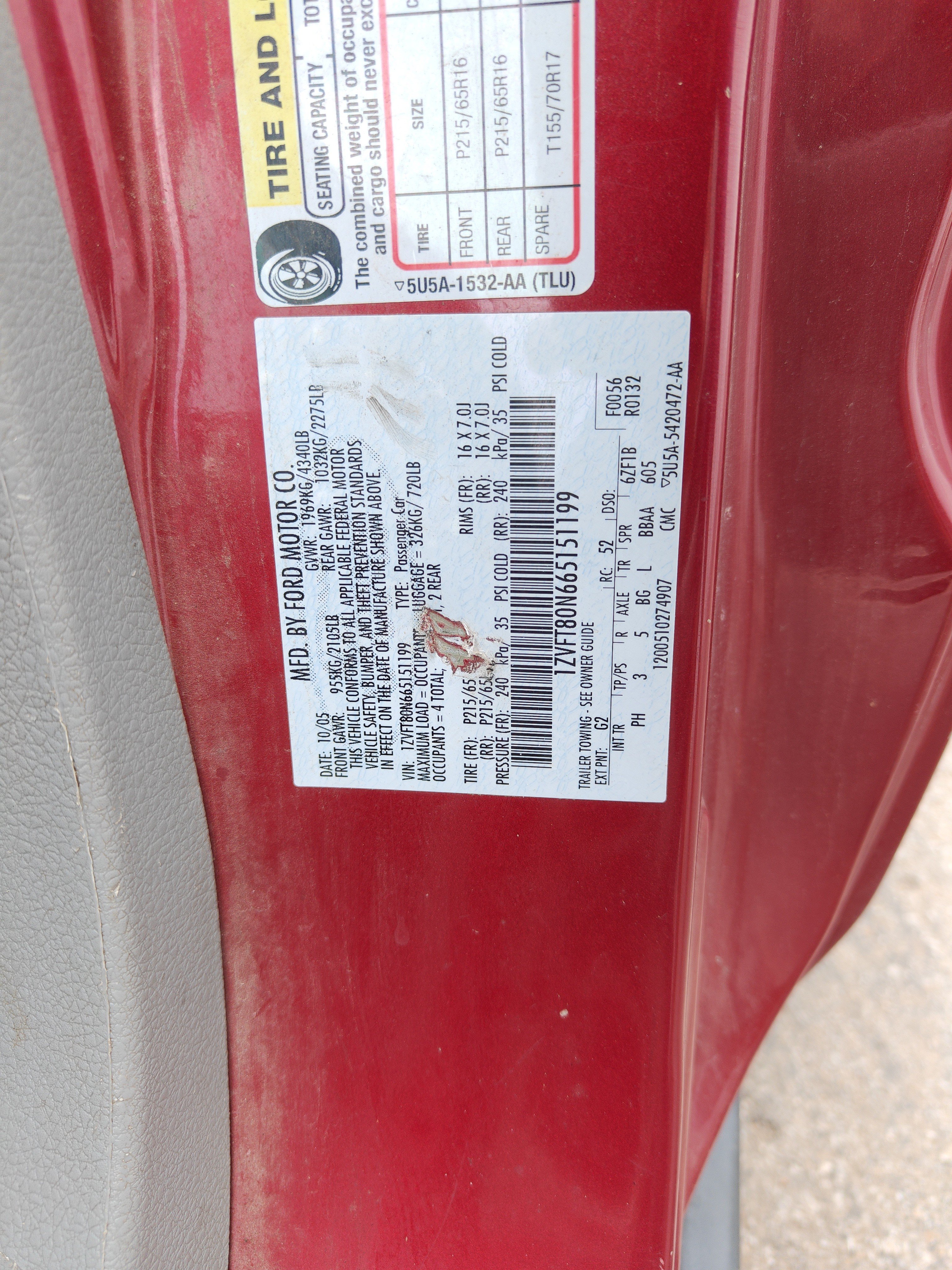 Used 2006 Ford Mustang Coupe RWD image 25