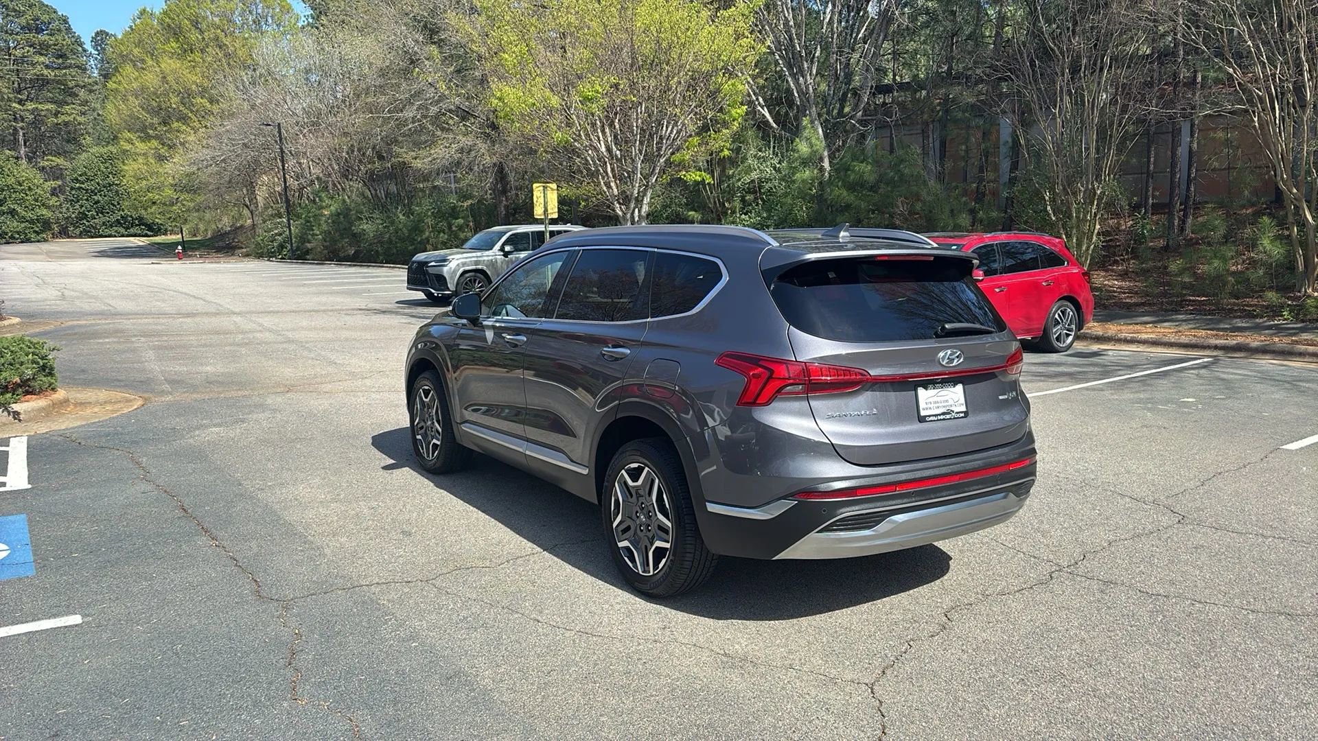 Used 2021 Hyundai Santa Fe SEL Premium w/ Cargo Package AWD/4WD image 7