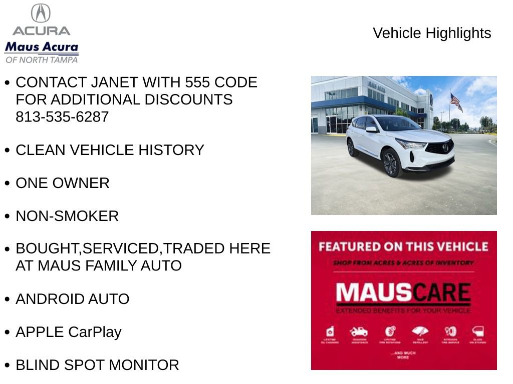 Used 2025 Acura RDX w/ Technology Package image 8