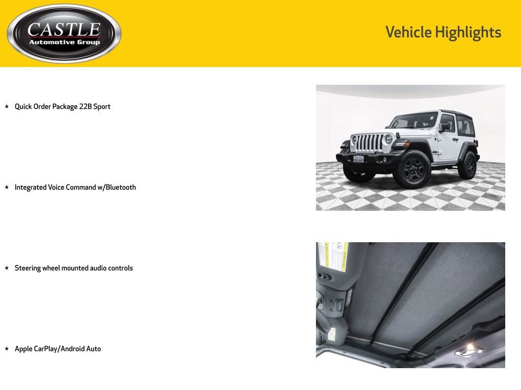 Used 2023 Jeep Wrangler Sport AWD/4WD image 4