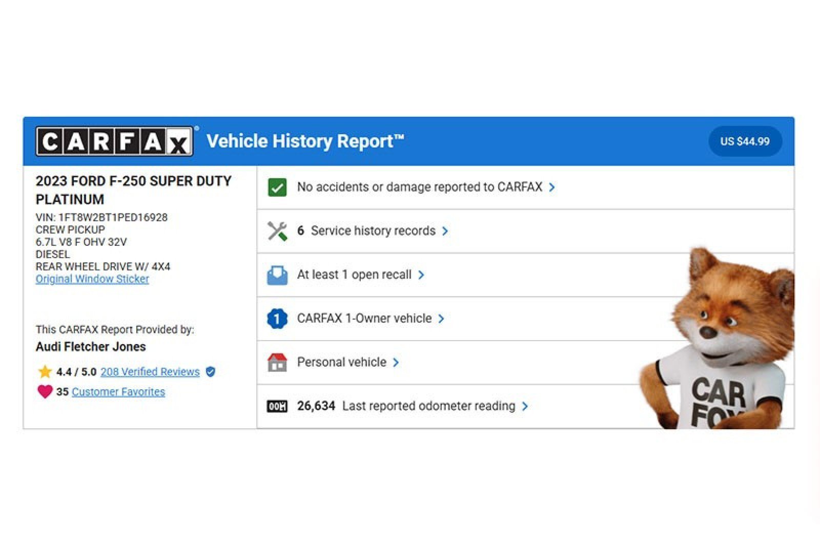 Used 2023 Ford F250 Platinum image 2