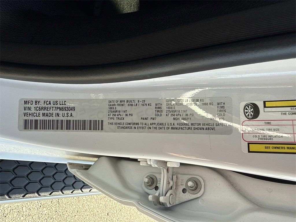 Used 2023 RAM 1500 Big Horn w/ Trailer Tow Group image 30