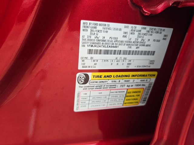 Used 2020 Ford Expedition Max Limited w/ Equipment Group 303A AWD/4WD image 23