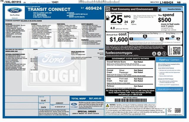 Used 2020 Ford Transit Connect XL image 3