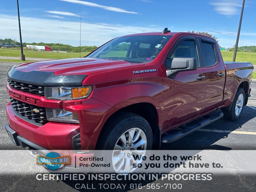 Used 2019 Chevrolet Silverado 1500 Custom w/ Infotainment Package AWD/4WD video 1