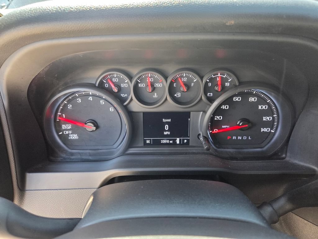 Used 2023 Chevrolet Silverado 1500 Custom w/ LPO, Dark Essentials Package RWD image 32