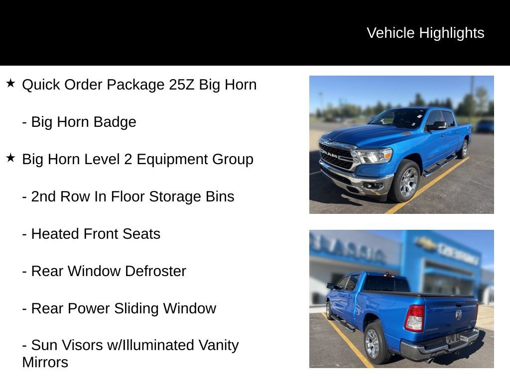 Used 2022 RAM 1500 Big Horn AWD/4WD image 5