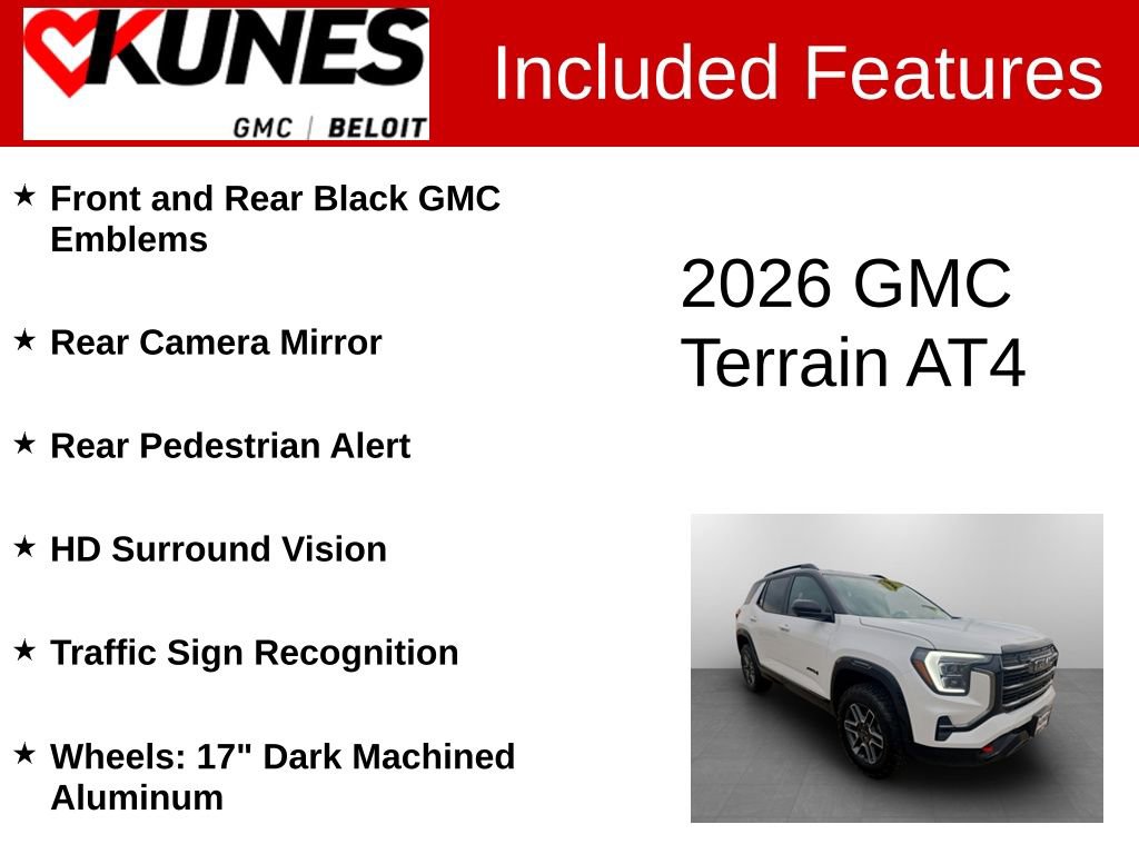 New 2026 GMC Terrain AT4 w/ Technology Package II AWD/4WD image 3