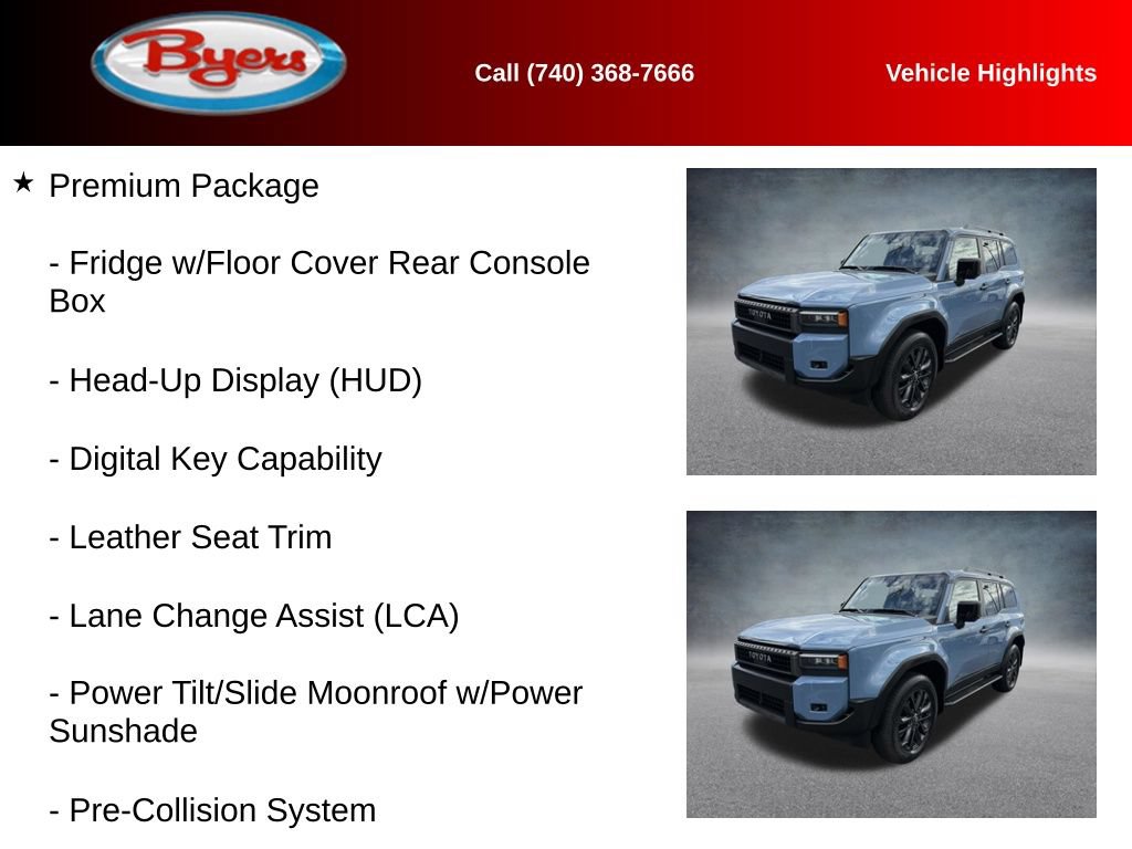 Used 2025 Toyota Land Cruiser w/ Premium Package AWD/4WD image 11