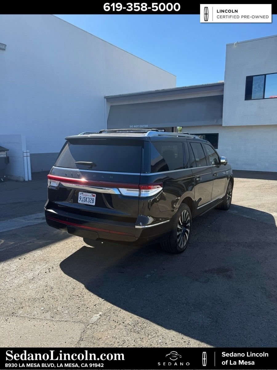 Certified 2023 Lincoln Navigator L Black Label