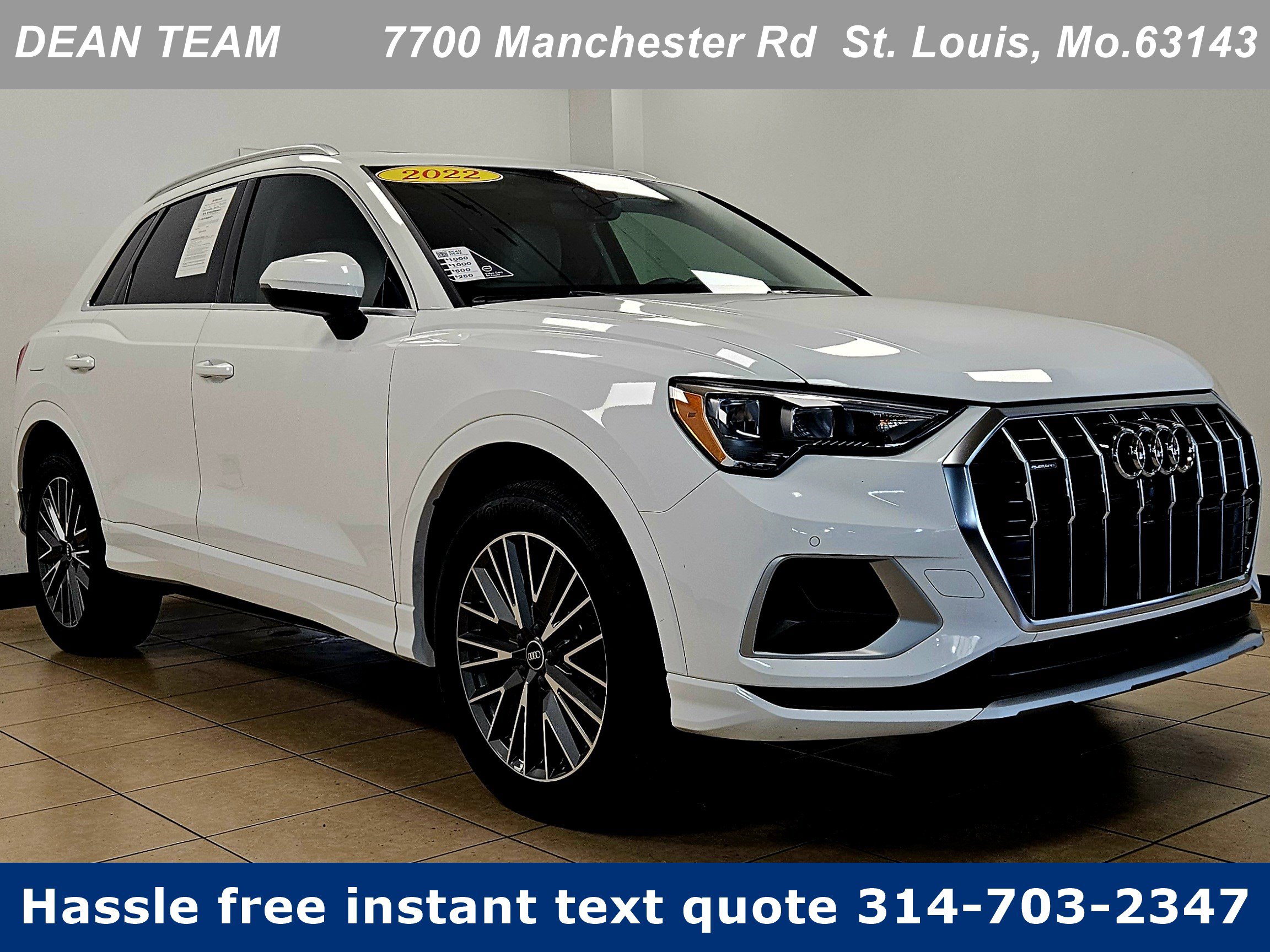 Used 2022 Audi Q3 2.0T Premium w/ Convenience Package