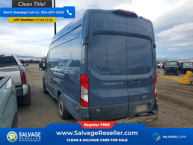 Used 2020 Ford Transit 250 148 High Roof Extended RWD image 3