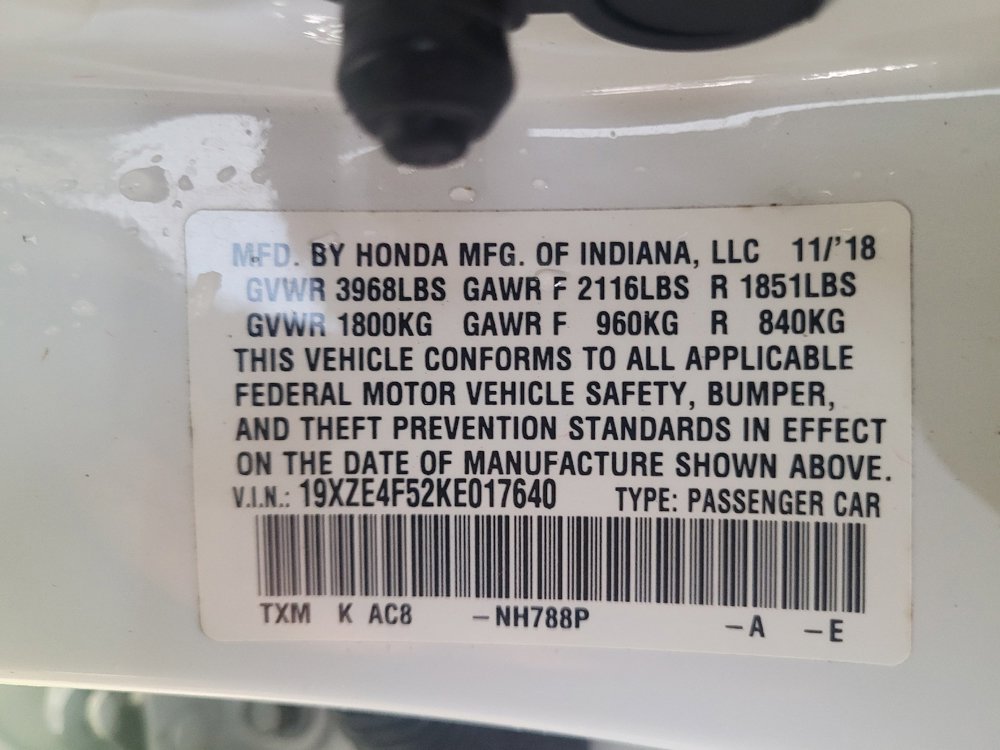 Used 2019 Honda Insight EX image 33