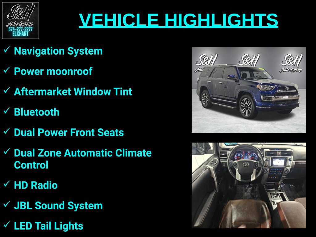 Used 2018 Toyota 4Runner Limited AWD/4WD image 3