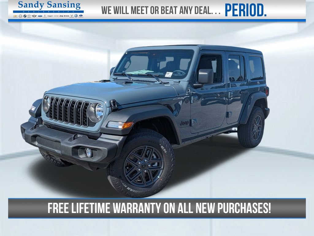 New 2025 Jeep Wrangler Sport S