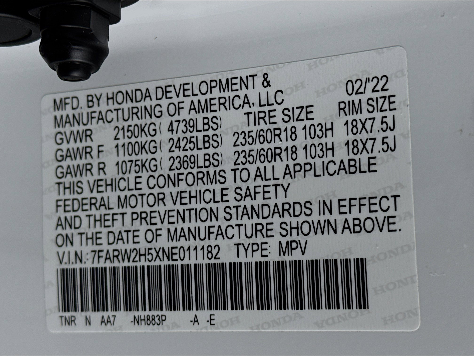 Certified 2022 Honda CR-V EX image 31
