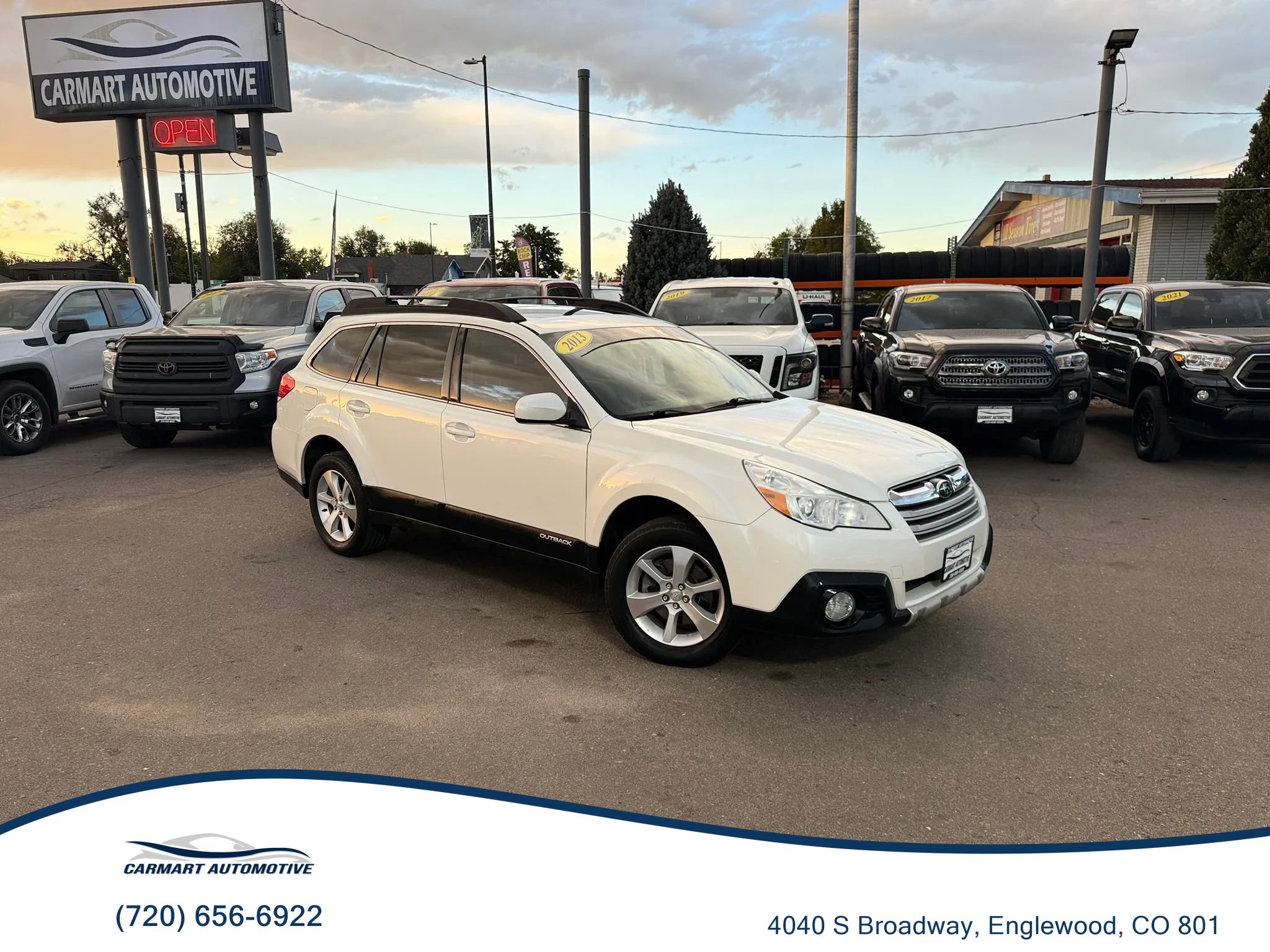 Used 2013 Subaru Outback 3.6R Limited w/ Moonroof Pkg AWD/4WD image 1