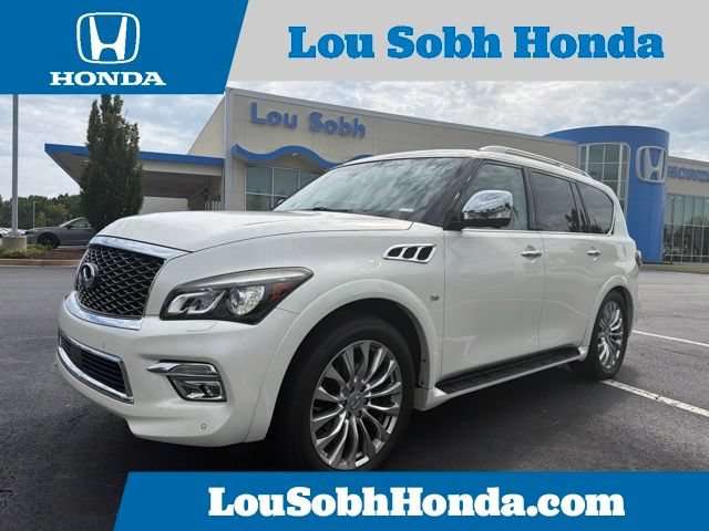 Used 2015 INFINITI QX80 4WD w/ Deluxe Technology Package image 1