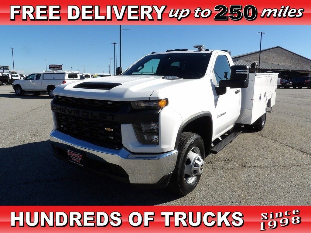 Used 2022 Chevrolet Silverado 3500 W/T w/ WT Fleet Convenience Package AWD/4WD image 1