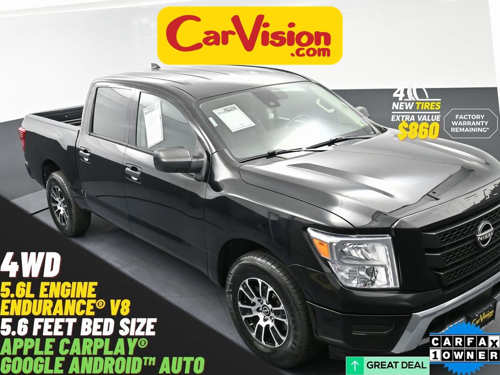 Used 2023 Nissan Titan SV image 1