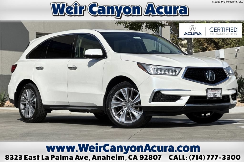 Certified 2018 Acura MDX SH-AWD w/ Technology Package