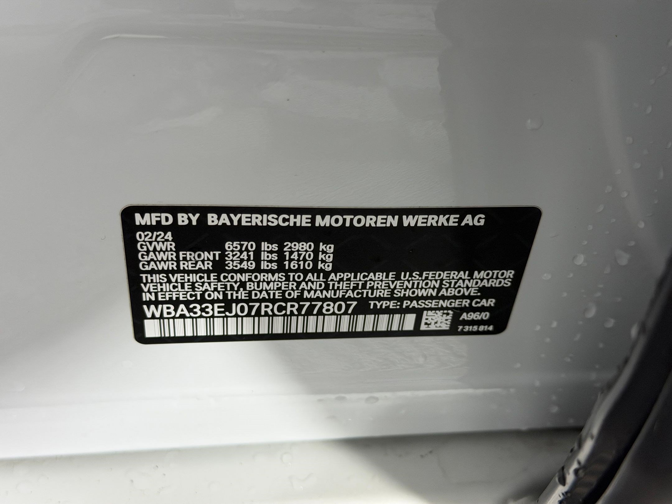 Certified 2024 BMW 760i xDrive w/ Executive Package AWD/4WD image 20