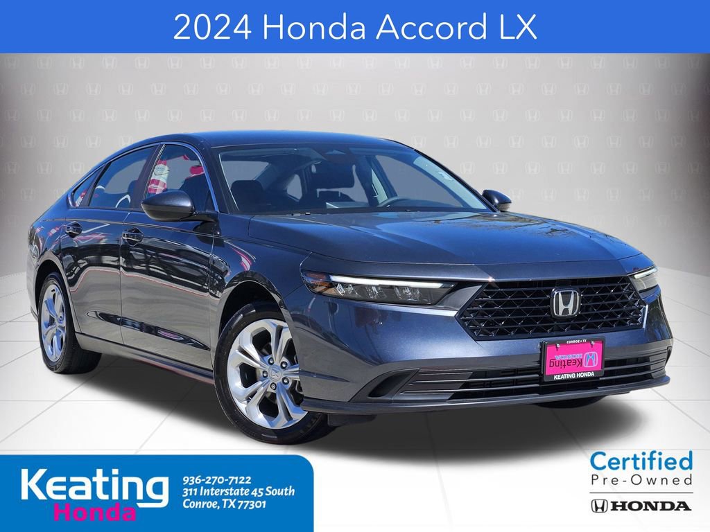 Certified 2024 Honda Accord LX image 1