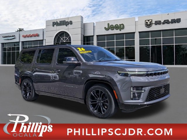 Certified 2026 Jeep Grand Wagoneer Summit AWD/4WD image 1