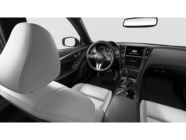 Used 2023 INFINITI Q50 Red Sport 400 w/ Black Opal Edition RWD image 22