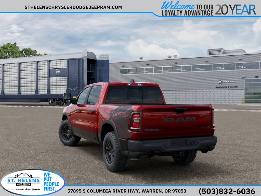 New 2026 RAM 1500 Rebel w/ Rebel Level 2 Equipment Group AWD/4WD image 4
