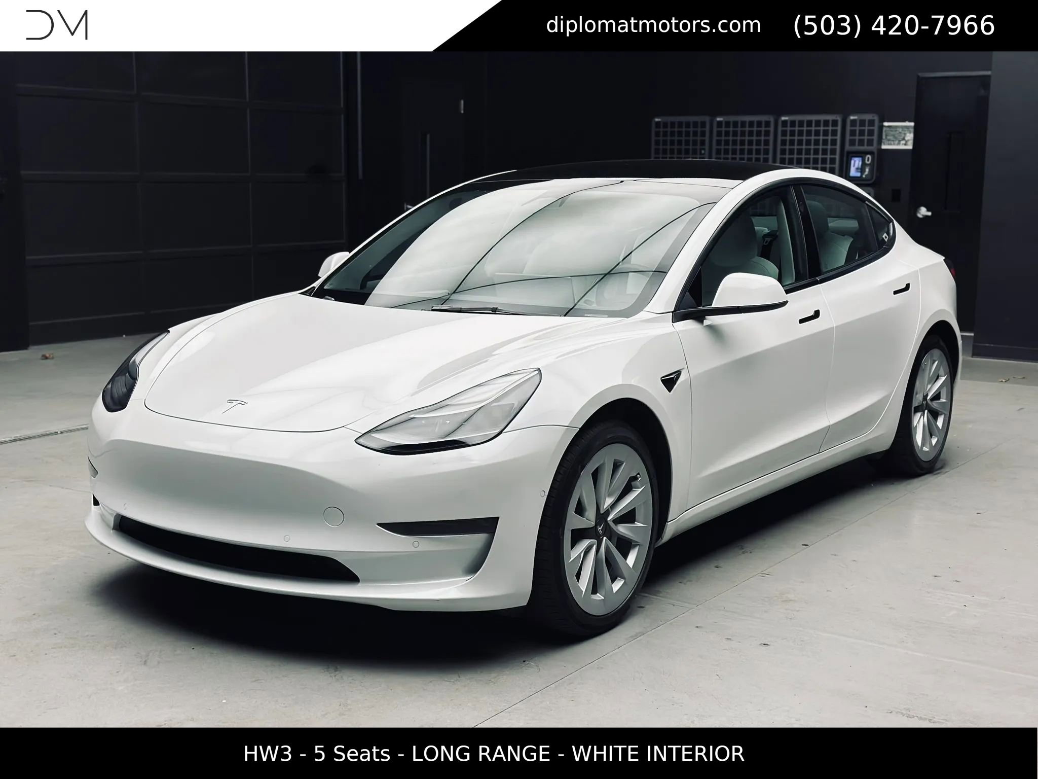 Used 2022 Tesla Model 3 Long Range AWD/4WD image 1