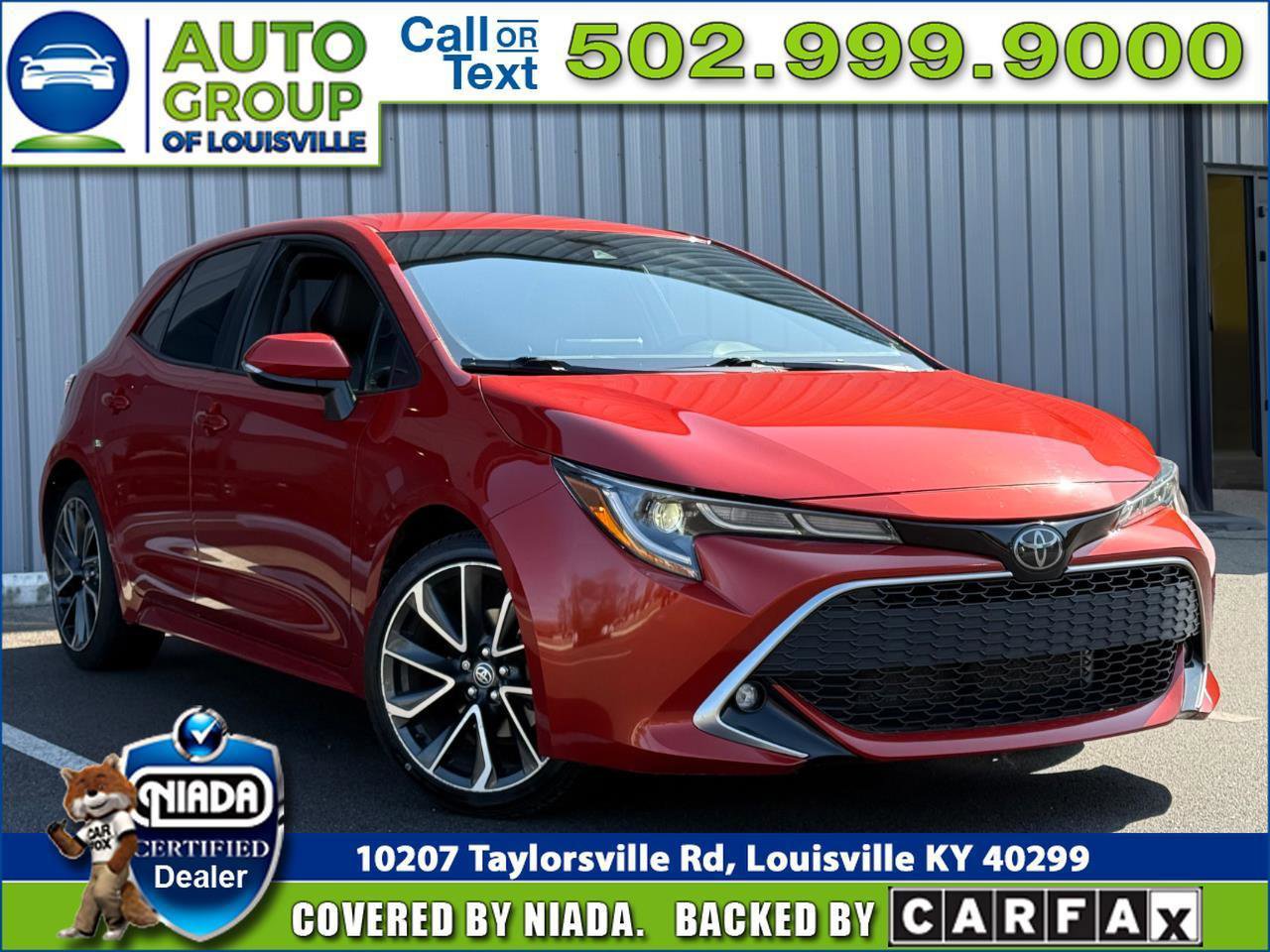 Used 2019 Toyota Corolla XSE