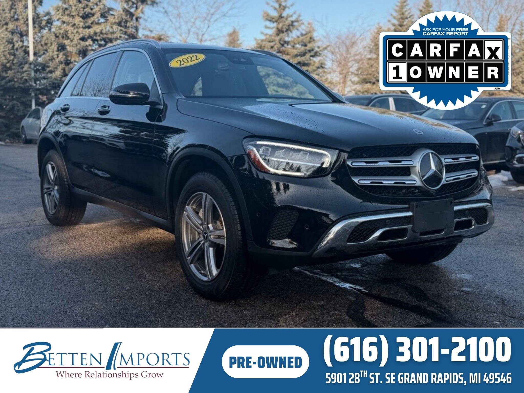 Certified 2022 Mercedes-Benz GLC 300 4MATIC w/ Premium Package Lite