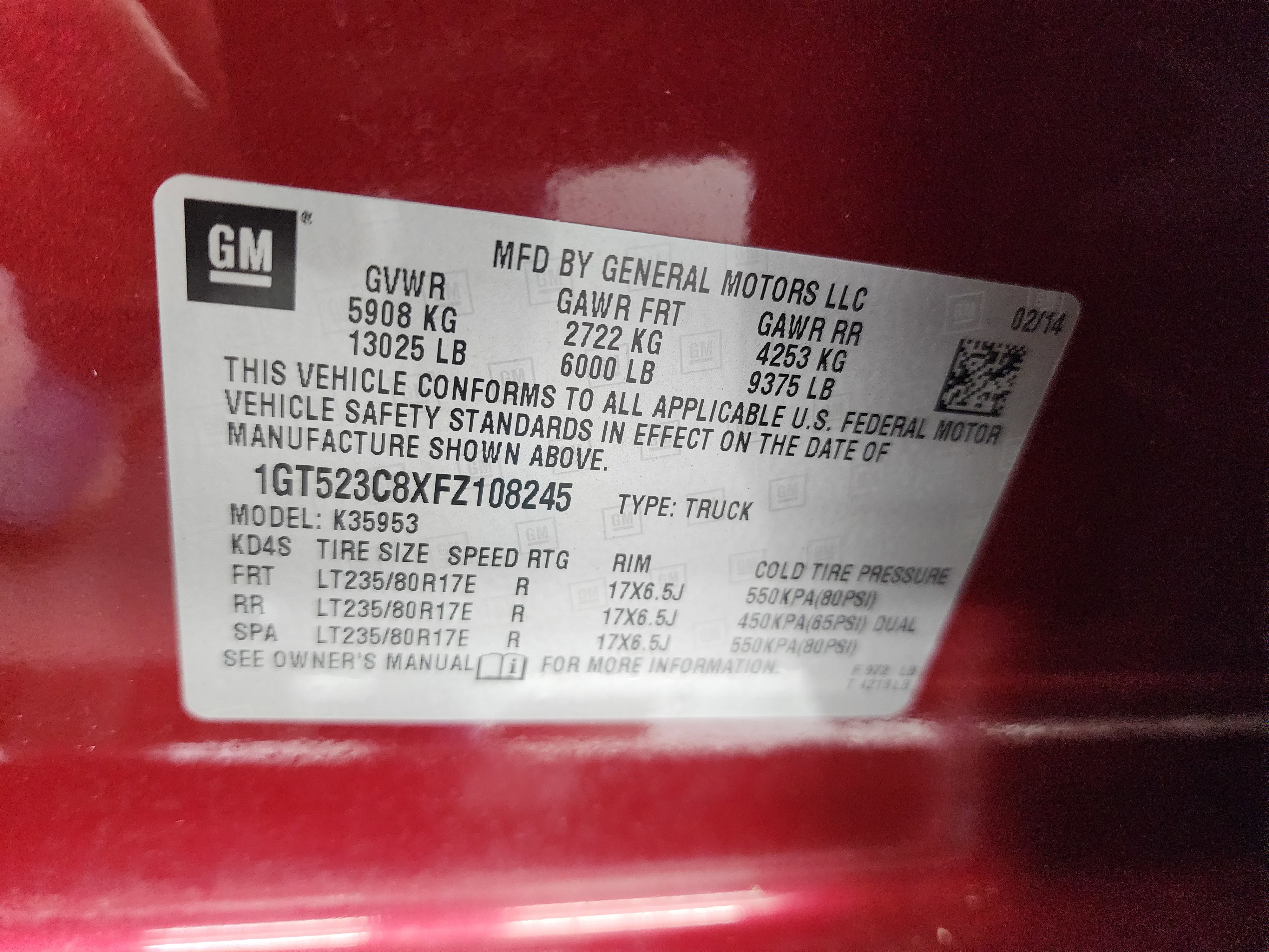 Used 2015 GMC Sierra 3500 SLT w/ Snow Plow Prep Package image 48