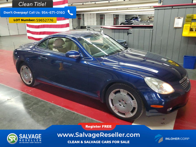 Used 2002 Lexus SC 430 Convertible RWD image 5