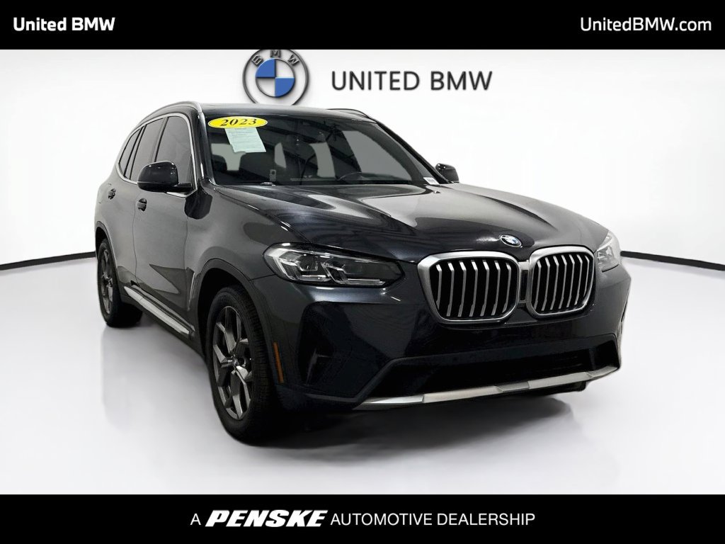 Certified 2023 BMW X3 sDrive30i w/ Convenience Package w/ZPA RWD image 3