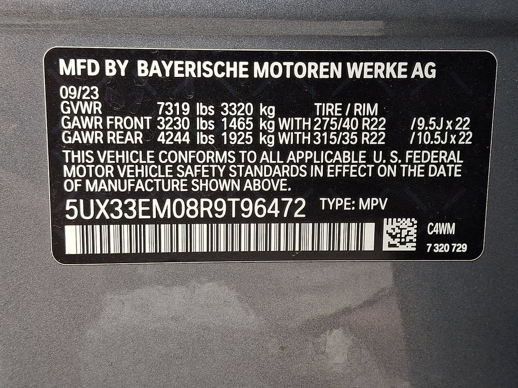 Used 2024 BMW X7 M60i w/ Executive Package AWD/4WD image 26