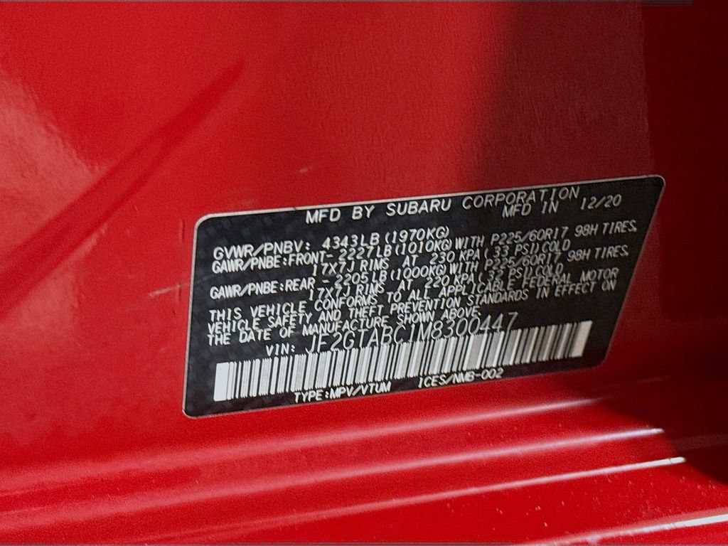 Used 2021 Subaru Crosstrek 2.0i AWD/4WD image 32