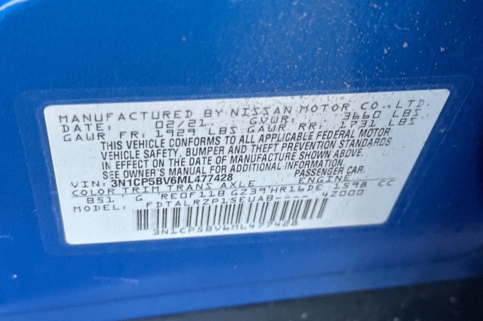 Used 2021 Nissan Kicks S FWD image 26