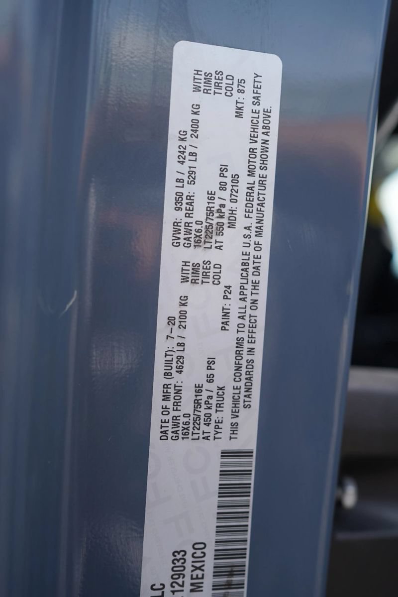 Used 2020 RAM ProMaster 3500 FWD image 25