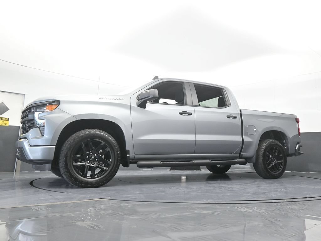 Used 2025 Chevrolet Silverado 1500 Custom w/ Turbomax Blackout Package RWD image 49