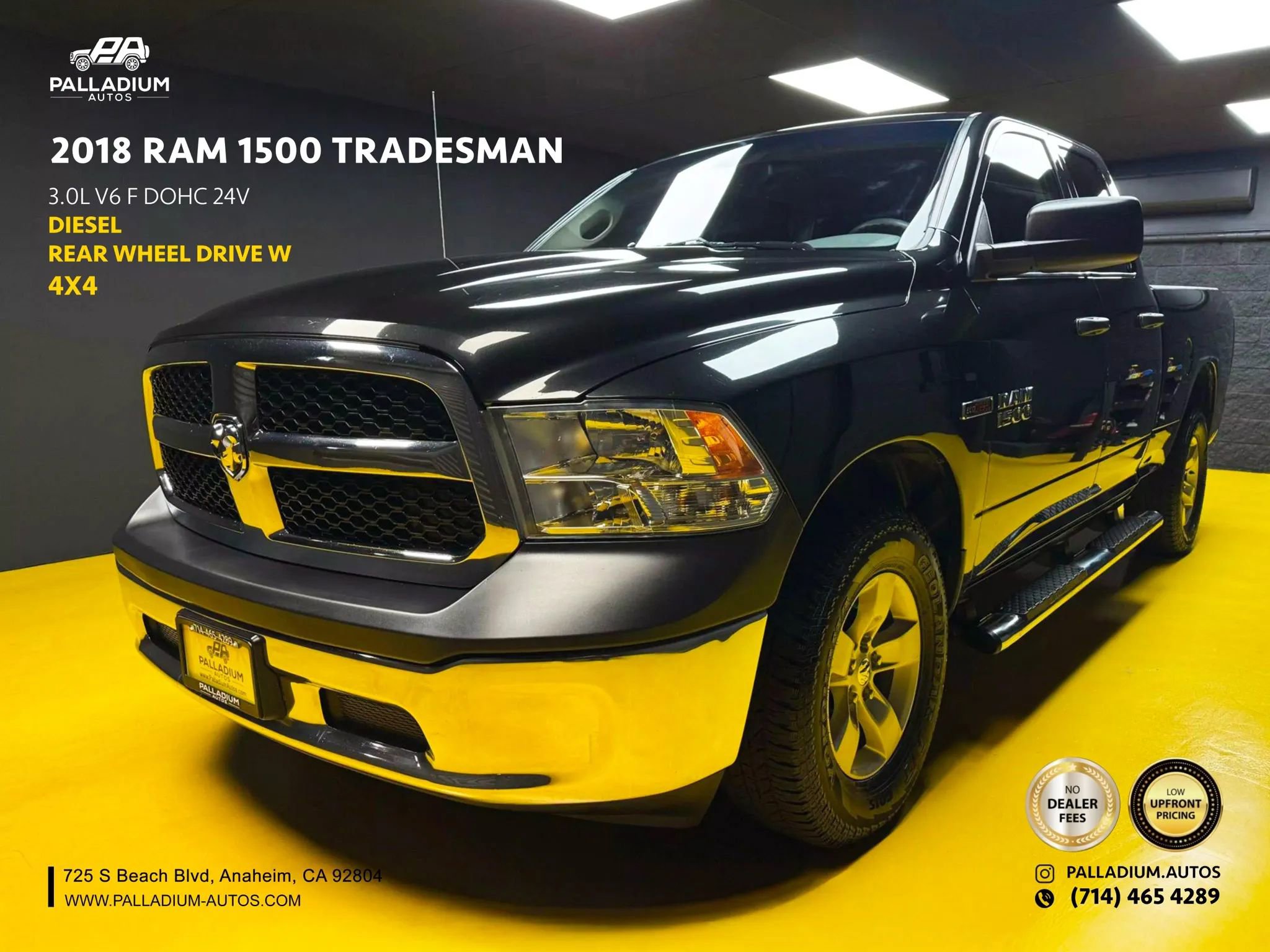 Used 2018 RAM 1500 Tradesman w/ Popular Equipment Group image 1