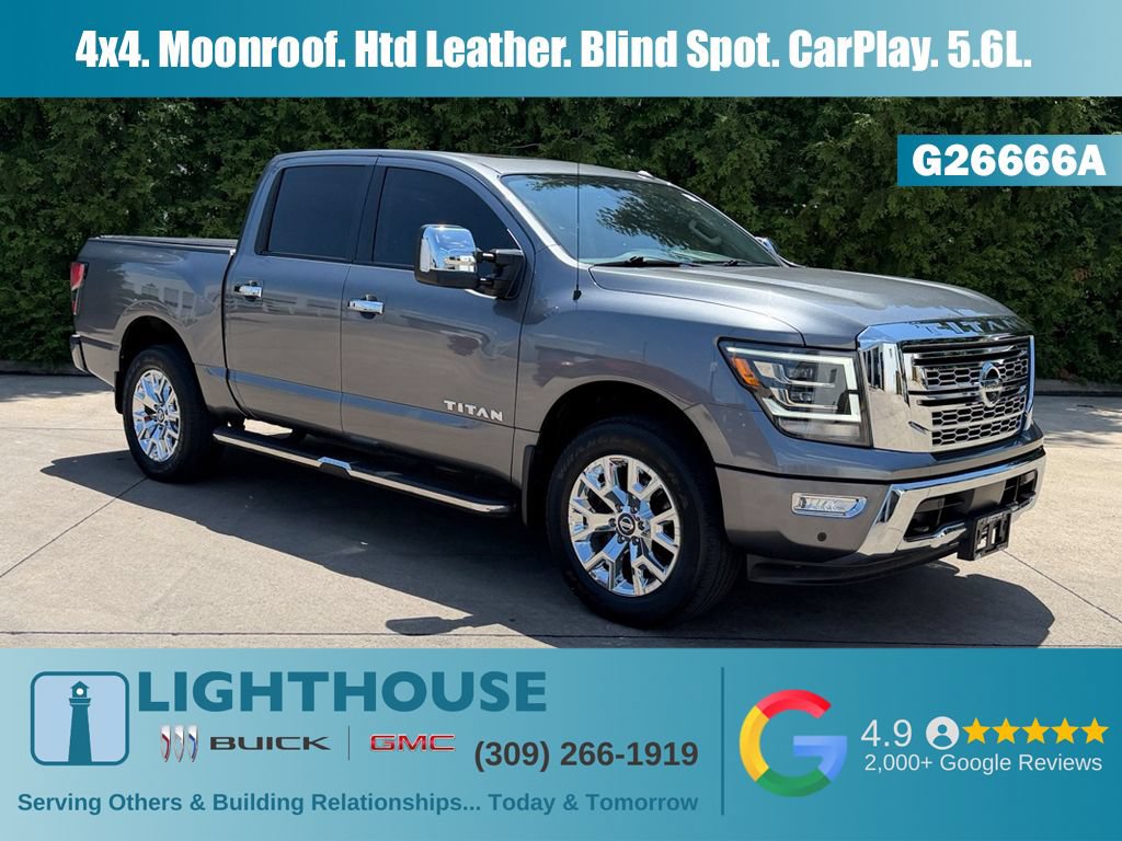 Used 2021 Nissan Titan SL w/ Moonroof Package