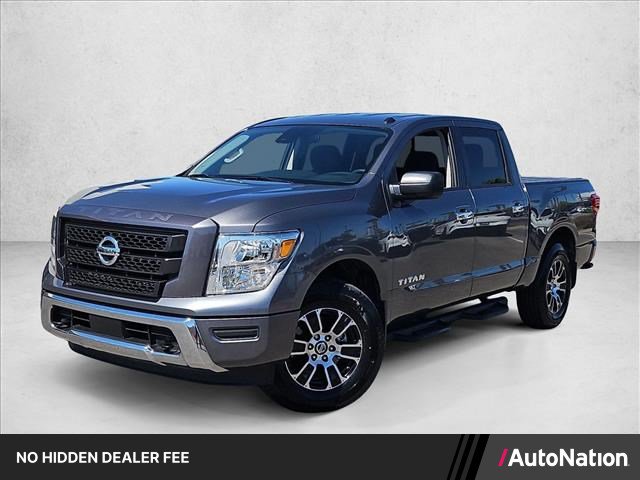 Used 2021 Nissan Titan SV w/ Accessory Utility Package AWD/4WD image 1