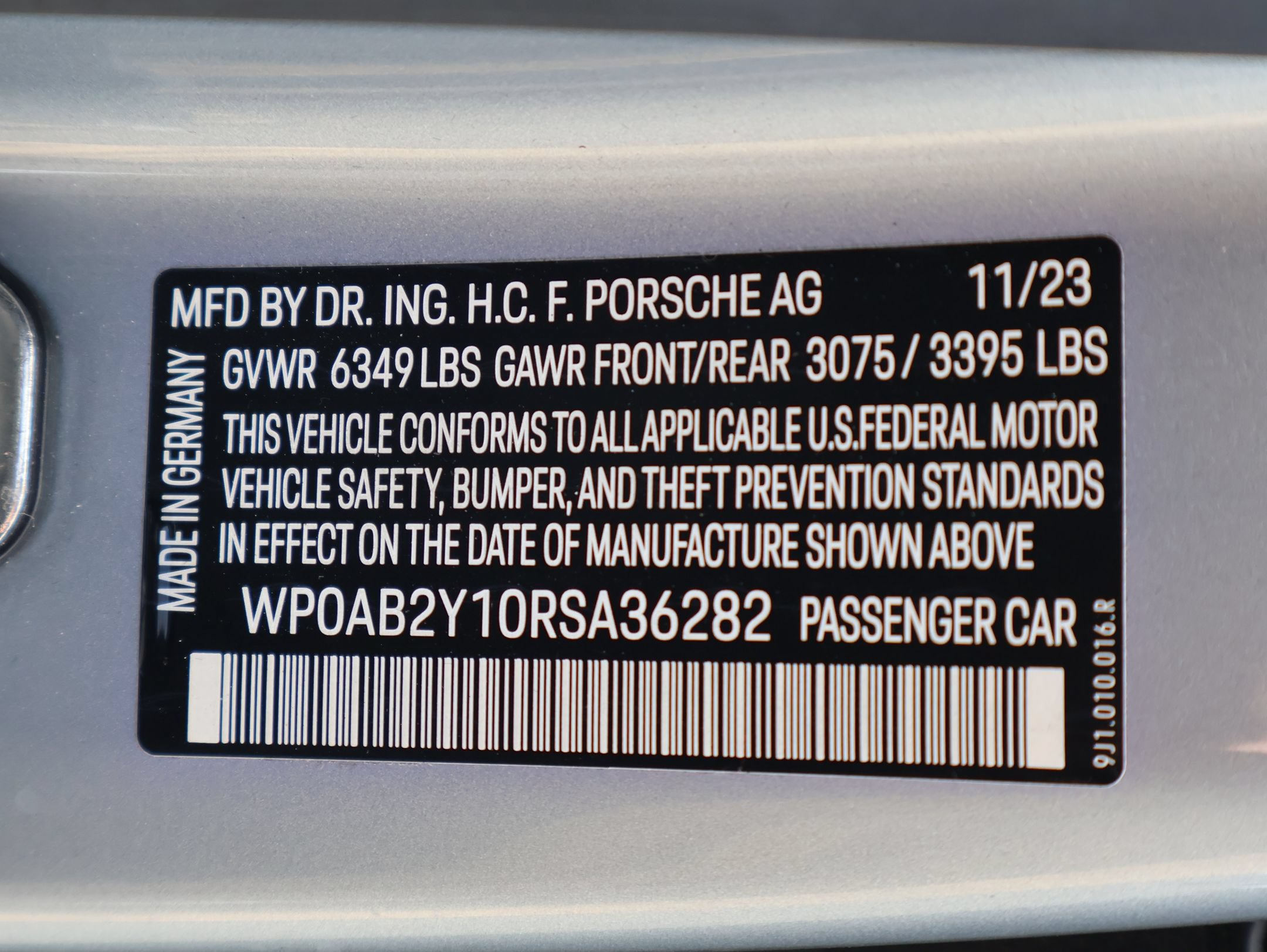 Certified 2024 Porsche Taycan 4S AWD/4WD image 37